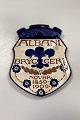 Aluminia Faience Albani Brewery Plate - 7 Novbr. 1859-1909. Measures 23 cm x 20 cm / 9.05 in. x ...