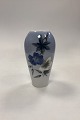 Royal Copenhagen Art Nouveau Vase with Blue and White Flower motif No. 2679/295. 4th Quality ...