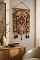 Swedish handwoven wall hanging.