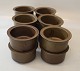 12 pcs in stock Sold as a setRamekins / Bowls 5 x 10 cm  Noddebo  Ceramic Danish Art Pottery  ...