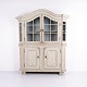 Antique German Painted Oak Display Cabinet with Glass ...
