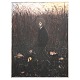 Kurt Trampedach PaintingKurt Trampedach, 1943–2013. Oil on canvasWalking figure executed in ...