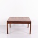 Square Rosewood Coffee Table Danish Design 1960s Restored