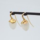 Ole Lynggaard gold jewelry.  Charlotte Lynggaard for Ole Lynggaard; Lotus earrings in 18k gold ...