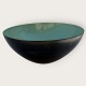 Krenit bowl, Green / turquoise enamel, 25cm in diameter, 11cm high, Design Herbert Krenchel ...