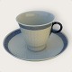 Royal Copenhagen, Blue fan, Coffee cup #1212/11538, 7cm high, 7.5cm in diameter, 1st grade, ...