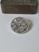 Christian Veilskov vintage brooch in silver Stamp: Chrv - 830s Diameter 3.5 cm. Weight ...