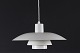 Poul Henningsen (1894-1967)PH 4 Pendant 4/3made of metal with white ...
