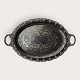 Large tray in silverplate, stamped EPNS, 66.5cm x 42 cm *Patinated condition (see photo)*