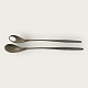 Salad set in steel, Denmark, 34cm long *Good condition*