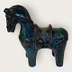 Aldo Londi, Bitossi Rimini blue Horse, 27cm x 27cm, *There are a few small chips, the largest on ...