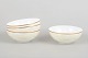 Villeroy & Boch, set of four bowls.Elegant set of four bowls in premium porcelain featuring ...