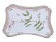 Royal Copenhagen Flora Danica, large square tray.Decoration number 20/3565.The factory ...