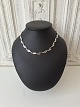 Sterling silver necklace Stamped: BOG - 925 Length 46 - 50 cm. Width 6 mm. Weight 25.71 grams.