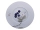 Royal CopenhagenArt Nouveau luncheon plate with blackberry 22.0 cm.