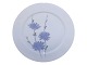 Royal CopenhagenArt Nouveau luncheon plate with blue chicory  21.5 cm.