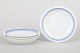 Lyngby/Danild, set of four deep plates.Set of four deep porcelain plates decorated with a ...