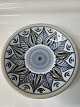 L. Hjorth Dish, Bornholm pottery.Decoration number: Z 54.Diameter 26.5 cm.Height: 6 ...