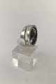 Jytte Kløve Sterling Silver "Fusion ring"Measures Ring Size 52 (US 6)  Combined Weight 8.66 gr ...