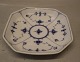 1 pieces in stock 1st pre 1923231-1 Tray, square 18 cm Royal Copenhagen Blue Fluted Plain . In ...