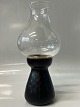 Royal Copenhagen stoneware, candlestick for tealights with dark brown glaze.Decoration ...