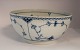 Royal Copenhagen. Blue fluted, half lace. Large salad bowl. Model 631. Diameter 24 cm. Height 11 ...