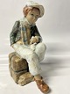Figurine, Sitting boy, Spain vintageArtistica Levantina Spain porcelain figurineHeight ...