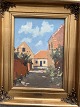 Hans Bendix Pedersen (1915-2006):Parti fra Skagen.Olie på pladeSign. Bendix P.Betegnet - ...