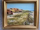 Leif Kastrup (født 1946):Parti fra SkagenOlie på lærred.Sign.: Leif Kastrup.24x30 ...