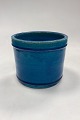 Kaehler Ceramics Stoneware Flower Pot Turquoise Glaze. Designed by Kaehler Denmark. Measures ...