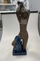 Royal Copenhagen Johannes Hedegaard Figurine "After the Bath" No 21811. Measures 54cm / 21.26 ...