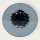 Royal Copenhagen, Aluminia, Trivet / Plate with fantasy bird #128 / 1665, 14.5cm in diameter, ...