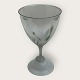 Holmegaard, Snowdrop, Cup, Glass with Opal and green decoration, 22cm high, 13cm in diameter, ...