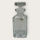 Carafe, Masonic lodge, heavy crystal glass with Masonic symbols, 19.5cm high, 9cm wide *Good ...