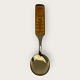 A.Michelsen, Christmas spoon, 1967, Juleglansen, Gold-plated sterling silver, 16cm long, Design ...