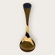 Georg Jensen, Annual Spoon, 1972, Gold Plated Sterling Silver, Cornflower, 15cm long *Good ...