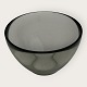 Orrefors, Fuga, Gray glass bowl, 9 cm in diameter, 5 cm high, Design Sven Palmqvist *Good condition*