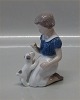 Bing and 
Grondahl B&G 
2316 Girl with 
puppy V Thymann 
 13 cm Marked 
with the three 
Royal Towers 
...