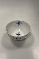 Royal Copenhagen Blue Fluted Plain Bowl No. 212. Measures 8.3 cm / 3 17/64 inch x 16 cm / 6 ...