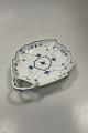 Early Royal Copenhagen Blue Fluted Plain Leaf shaped dish Measures 27,5cm / 10.83 inch