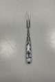 Royal Copenhagen Blue Fluted Plain Cold Meat Fork Long handleMeasures 17,7cm / 6.97 ...