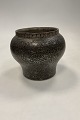 Persian  / Iranian bowl in copper with silver inlay 1800's ?High 15,5 cm / 6.10 ...