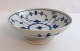 Royal Copenhagen. Blue Fluted plain. Cake dish on small foot. Model 18. Diameter 17.5 cm. (3 ...