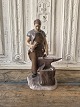 B&G figure - blacksmith No. 2225, Factory first Height 29 cm. Design: Axel Locher