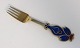 Michelsen. Christmas fork. 1974. Sterling (925). Design Carl-Henning Pedersen