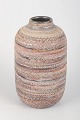 Aldo Londi for Bitossi, vase.Decorative ceramic vase with a textured surface and a dense ...