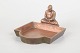 Bronze Buddha dish. Metro bronze, Danmark.Decorative dish in patinated bronze with a ...