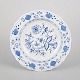 Meissen Blue Onion, large dish.Large porcelain dish decorated with the classic Blue Onion ...