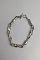 Jacob Hull Silver Plated Metal BraceletMeasures 19 cm (7.48 inch) Weight 17.3 gr (0.61 oz)