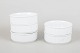Tapio Wirkkala for Rosenthal, set of five bowls.Set of five bowls in white porcelain, ...